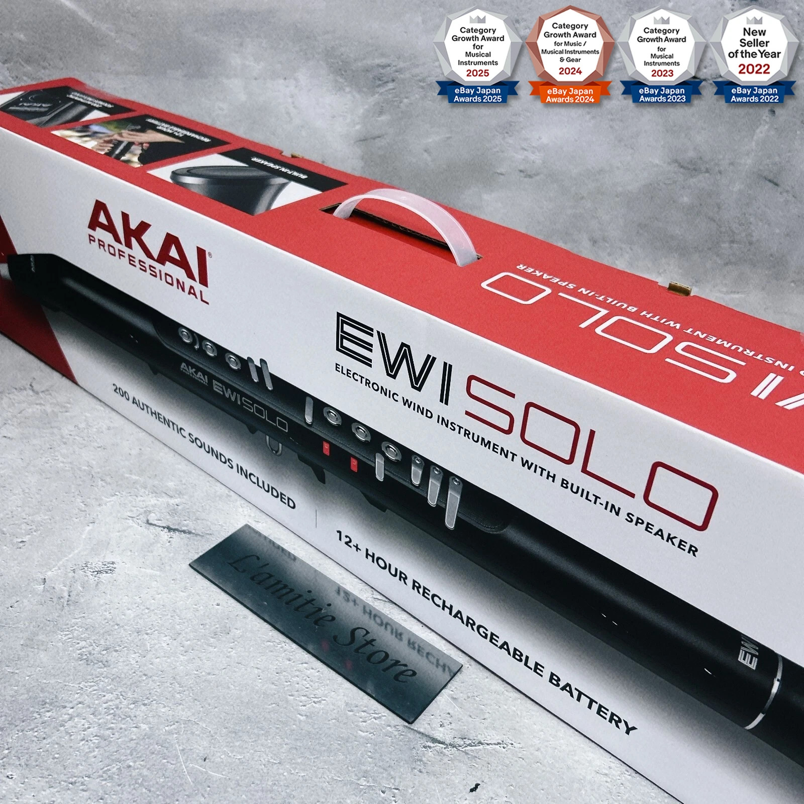 AKAI Professional EWI Solo Black Digital Wind Instrument Synthesizer  Japan New