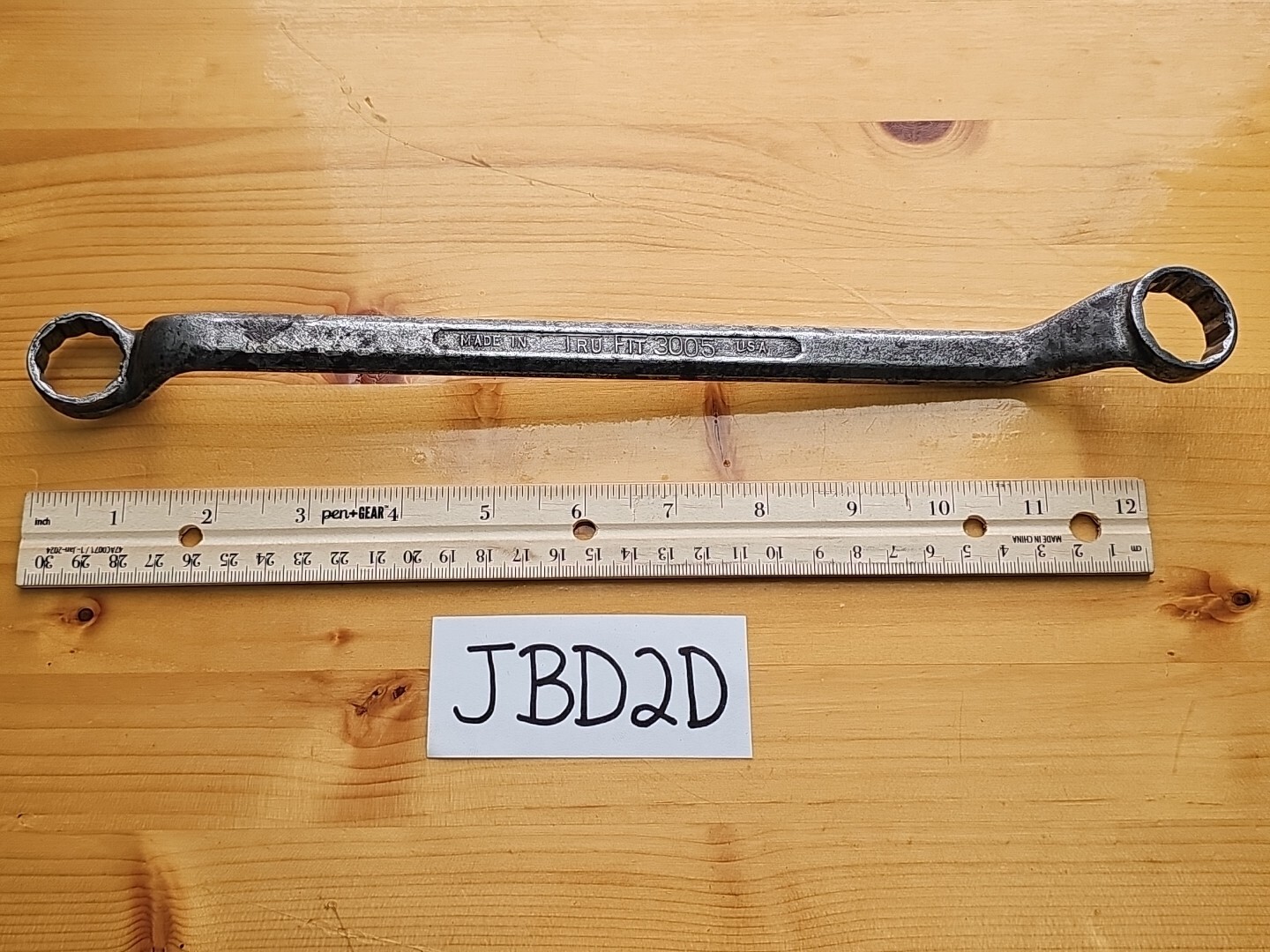 Tru-Fit 3005 Offset Box End Wrench Tool Made in the USA