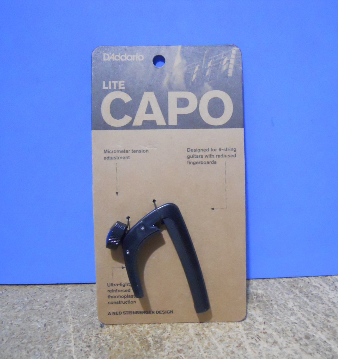 D'Addario Planet Waves NS Capo Lite Model PW-CP-07 Brand New!