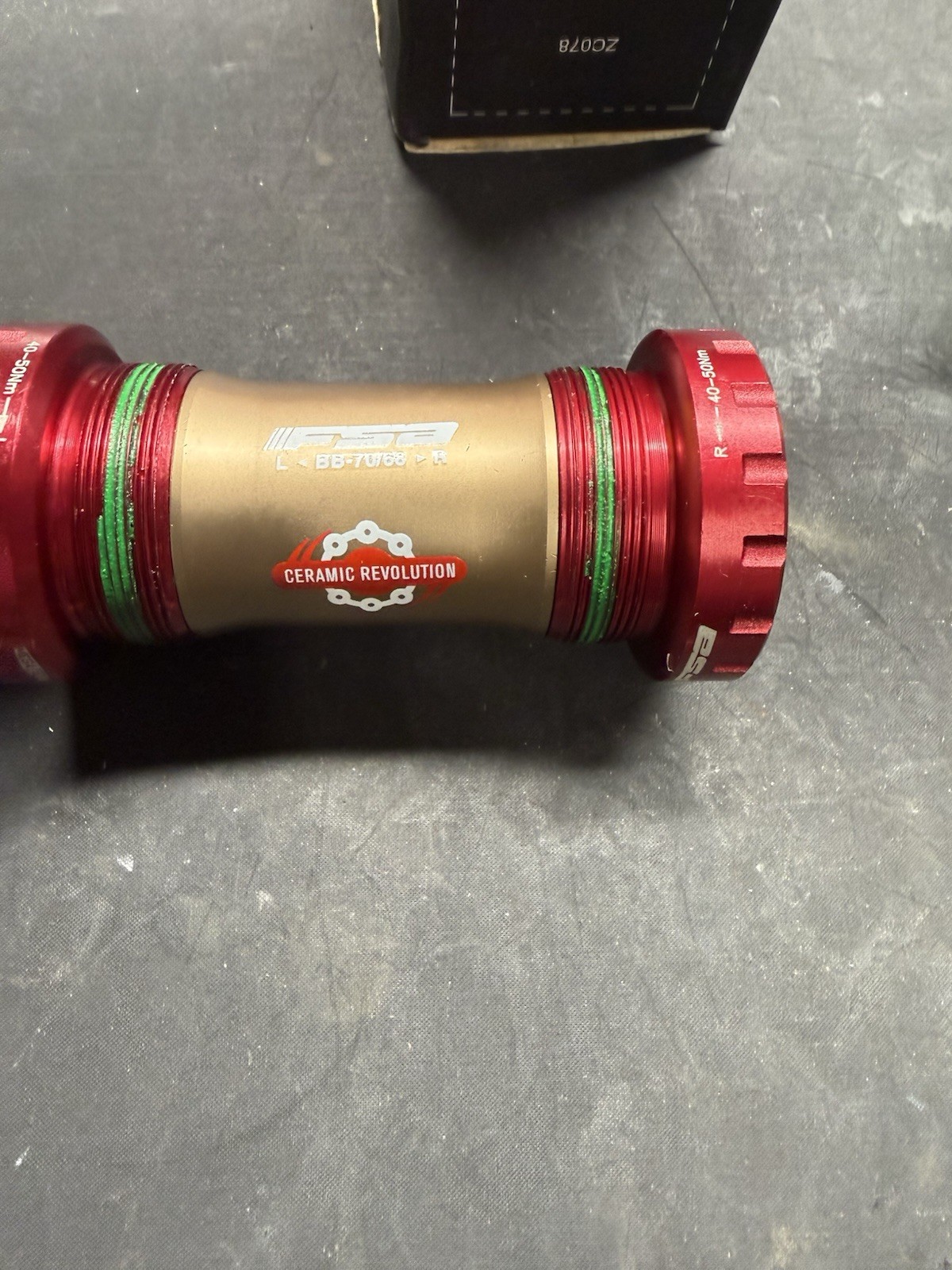 FSA Bottom Bracket, Ceramic Bearings English Threads