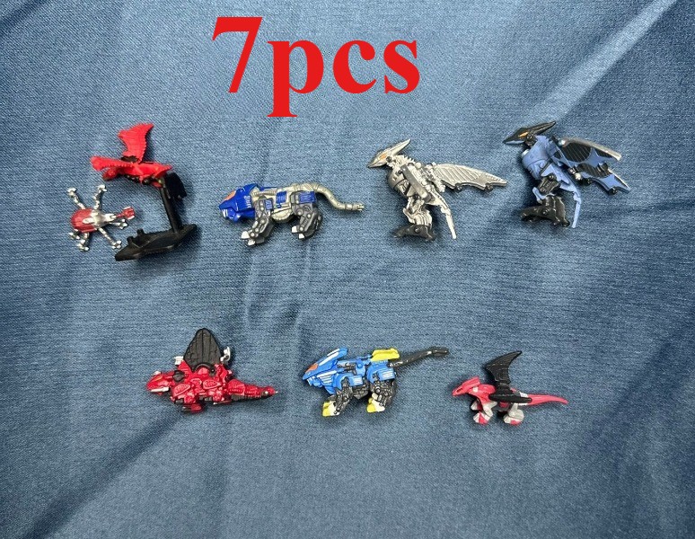 7pcs Takara Tomy Zoids Mini Liger Collectible Action Figure Toy