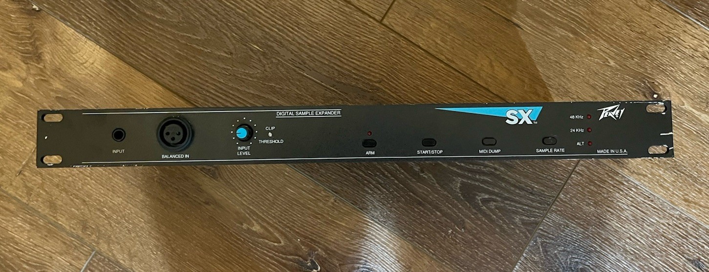Peavey SX Digital Sample Expander Rack Unit