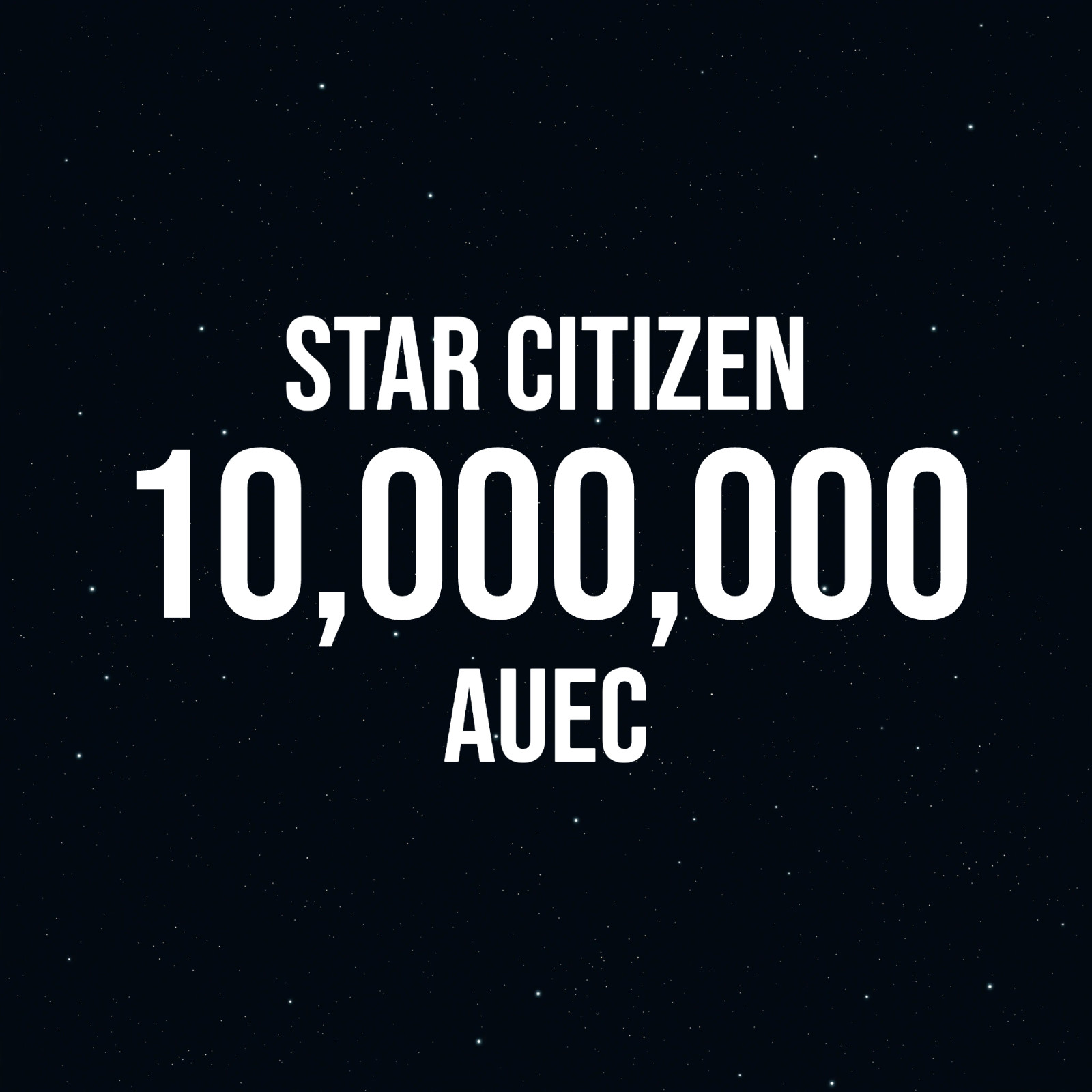 STAR CITIZEN aUEC - 10M aUEC - 4.9 LIVE star citizen auec