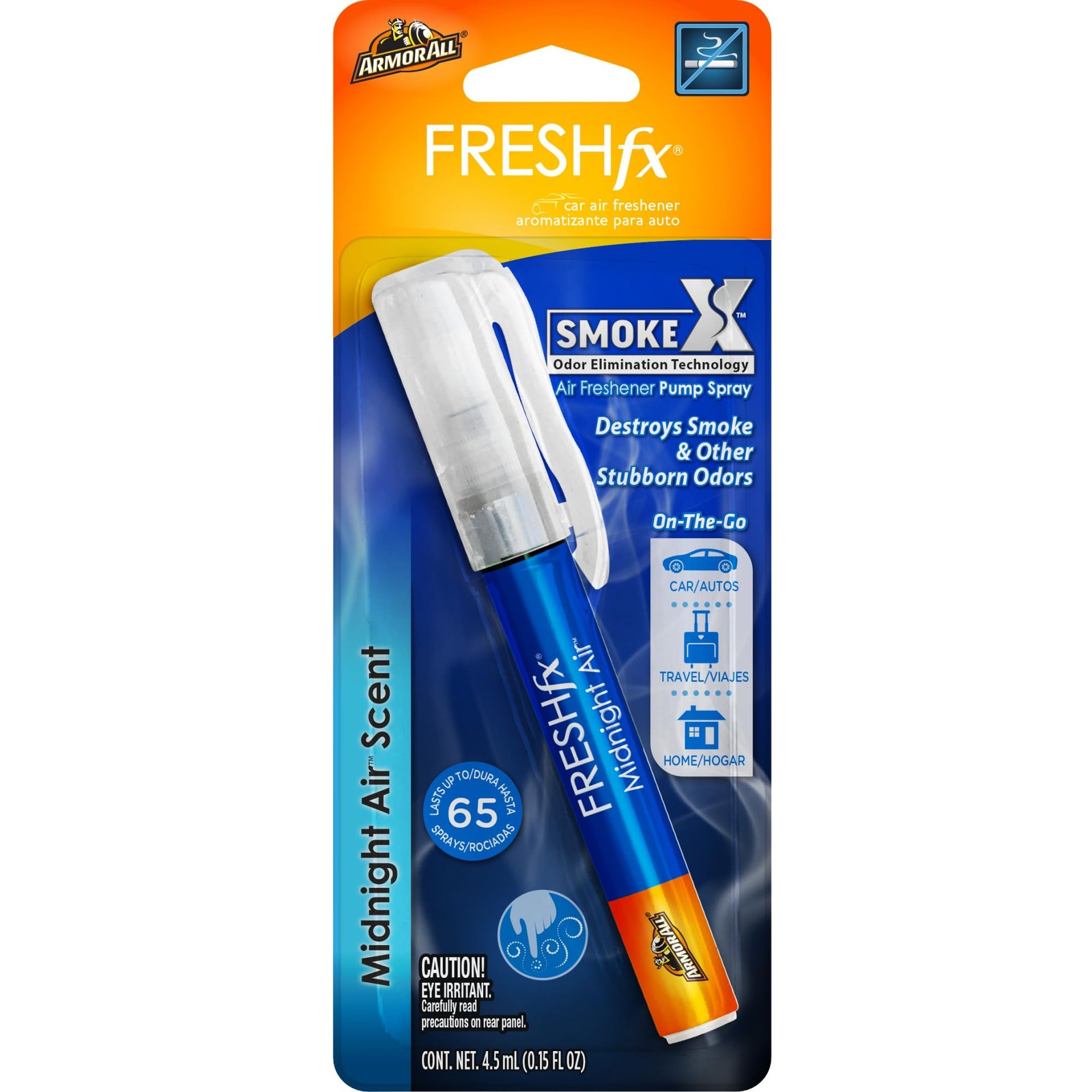 Armor All Fresh FX Smoke X Car 0.15 Fl Oz (Pack of 1), Freshfx Midnight Air