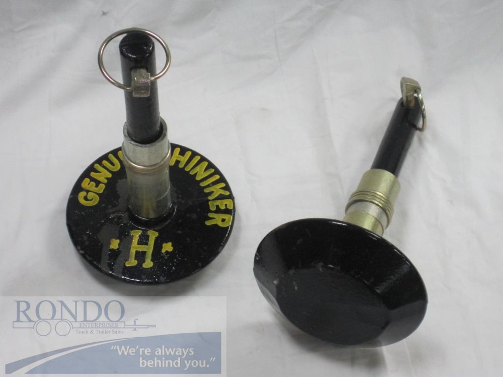 2- Hiniker Snow Plow Shoes - Pair Set OEM Genuine Heavy Duty 25011487