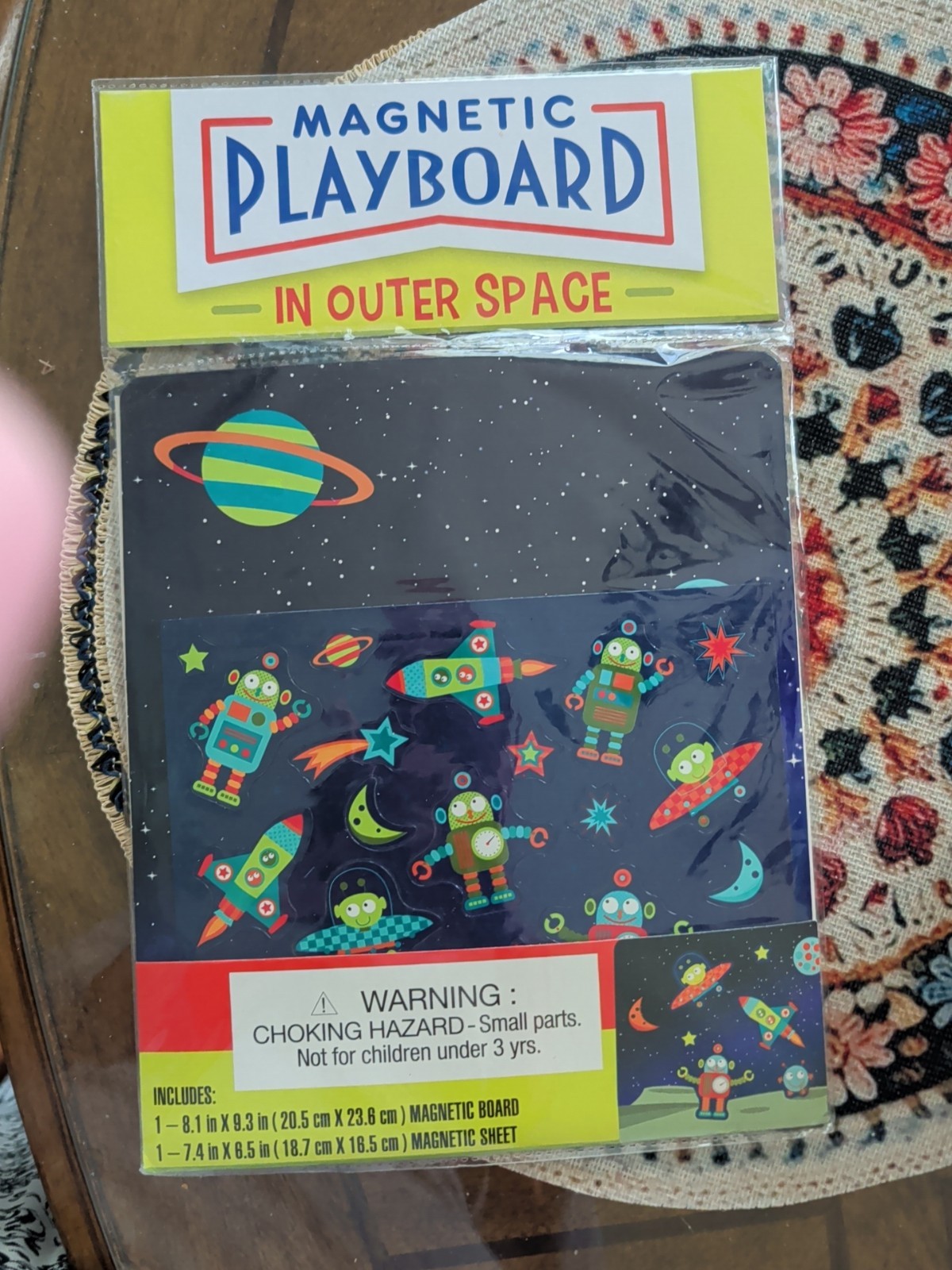 Magnetic Playboard In Outer Space Robots Martians Spaceships