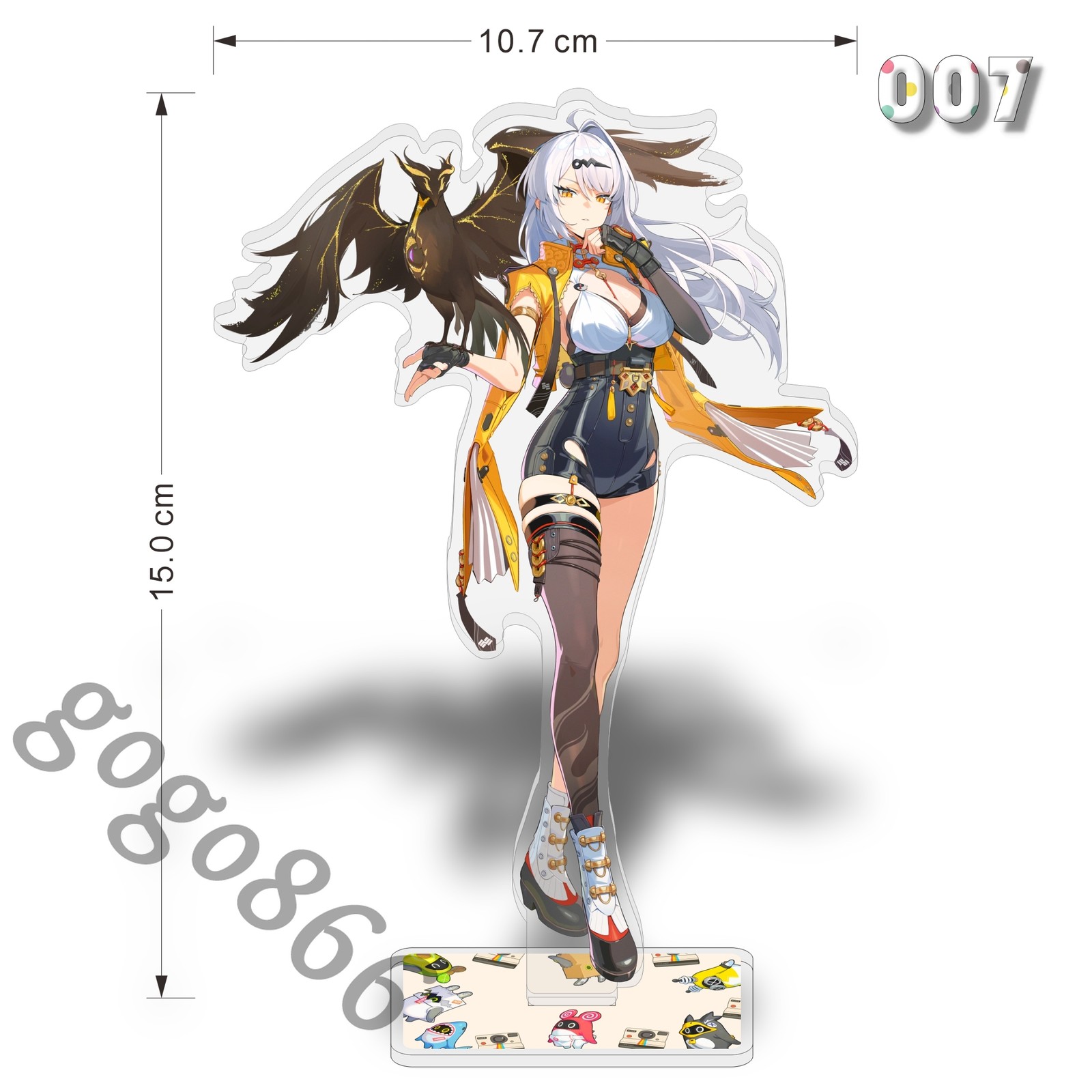 Zenless Zone Zero Hot Foundation Stand Table Acrylic Desk Figure Gift 15cm #8