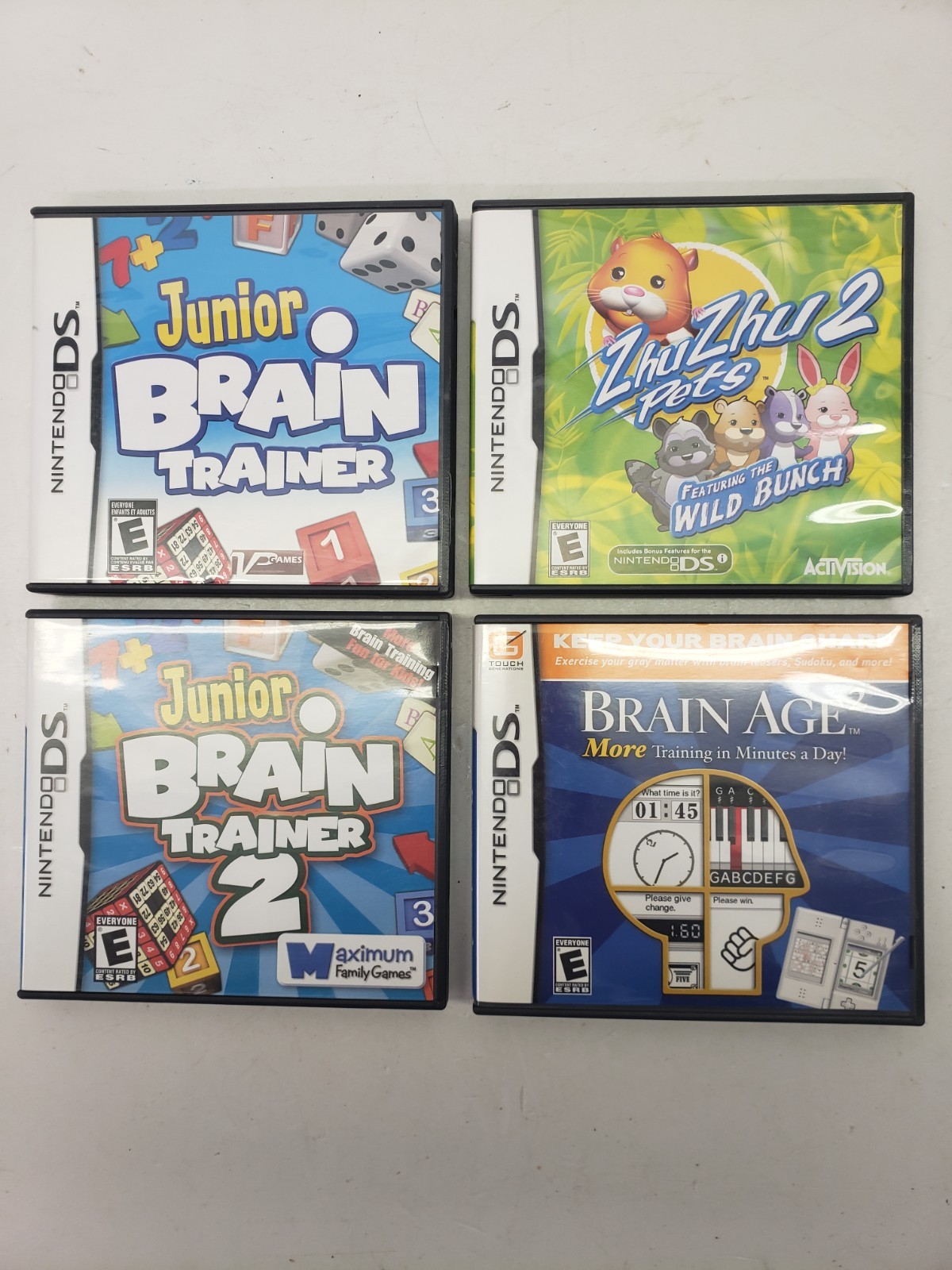 Nintendo DS NO GAME cases and instructions only