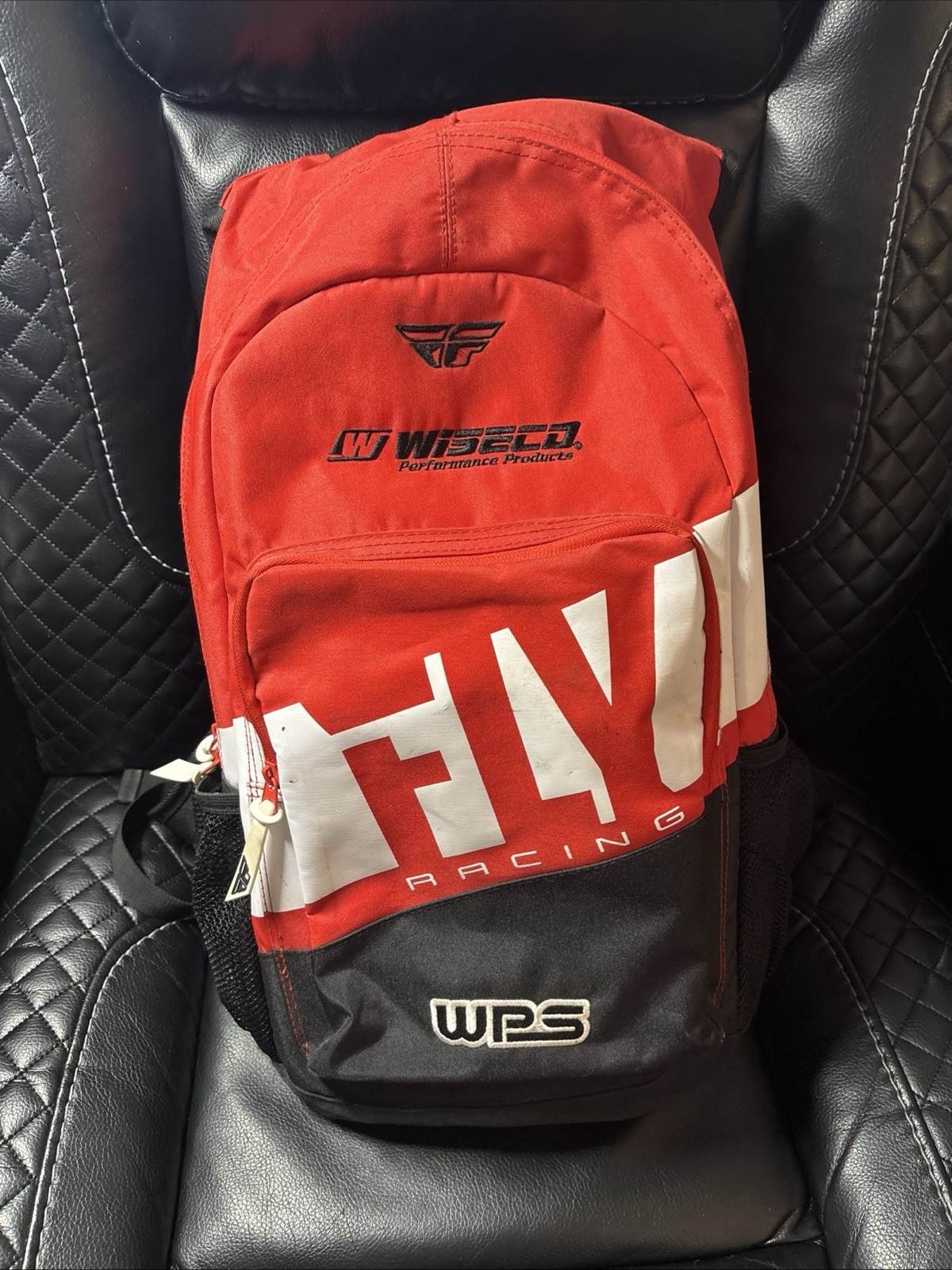 Fly Racing WPS Promotional Backpack Black  Red Excellent Condition - Rare