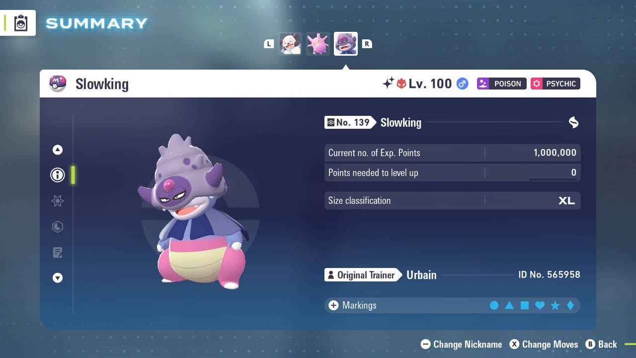 Slowking Galar Shiny Alpha 6IVs Battle Ready - Legends ZA+