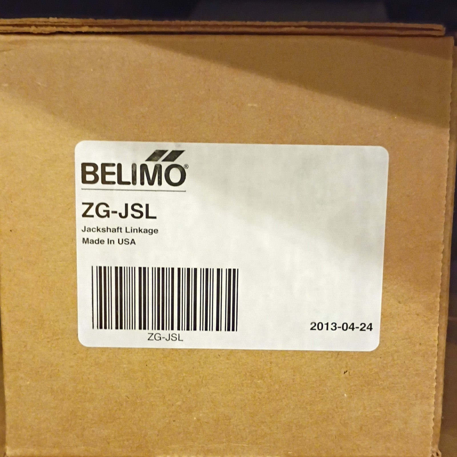 Belimo ZG-JSL Jackshaft Linkage HVAC Damper Accessory Corded Electric MPN ZG-JSL