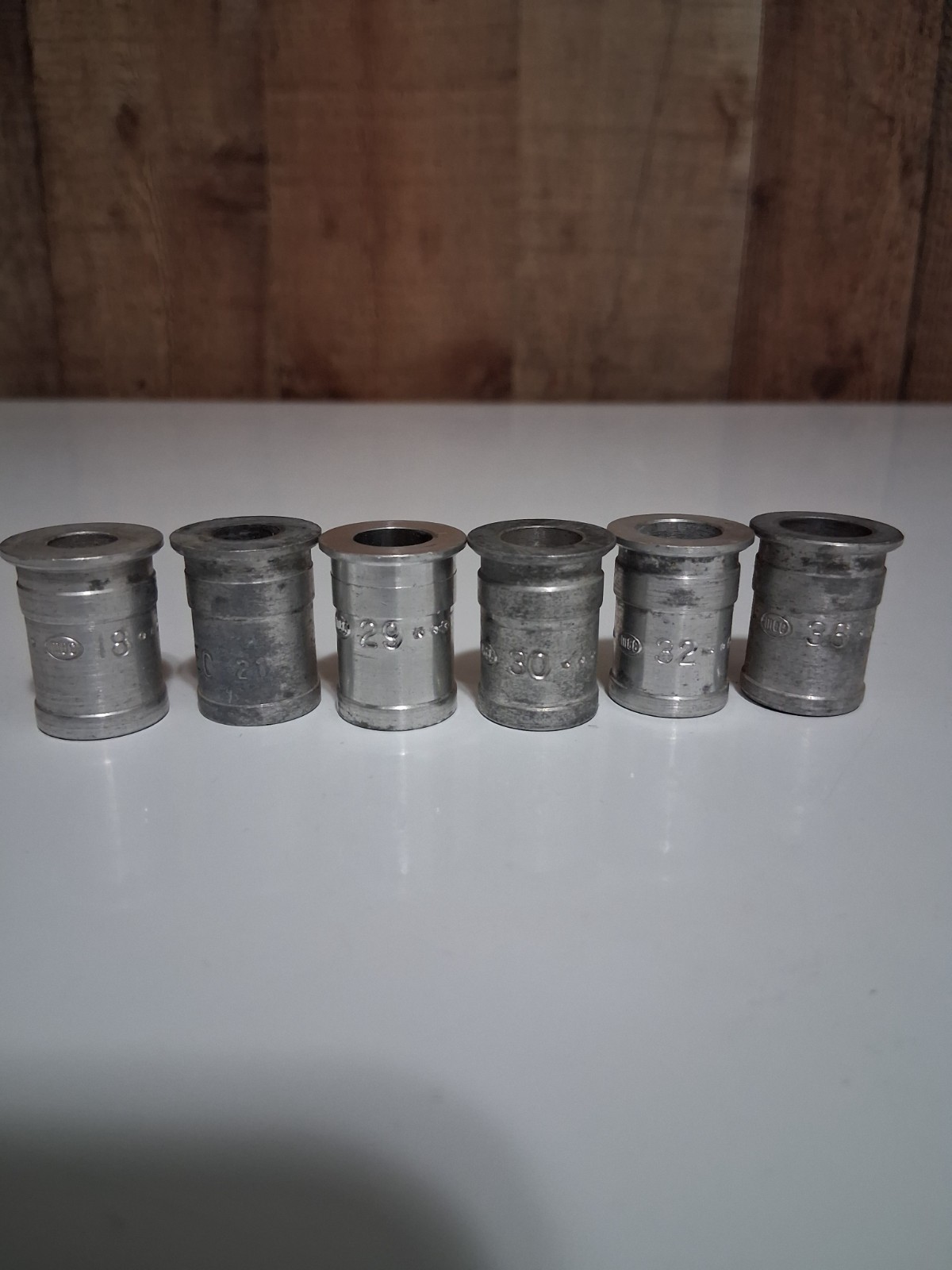 MEC powder bushings #18, #21, #29, #30, #32, #36