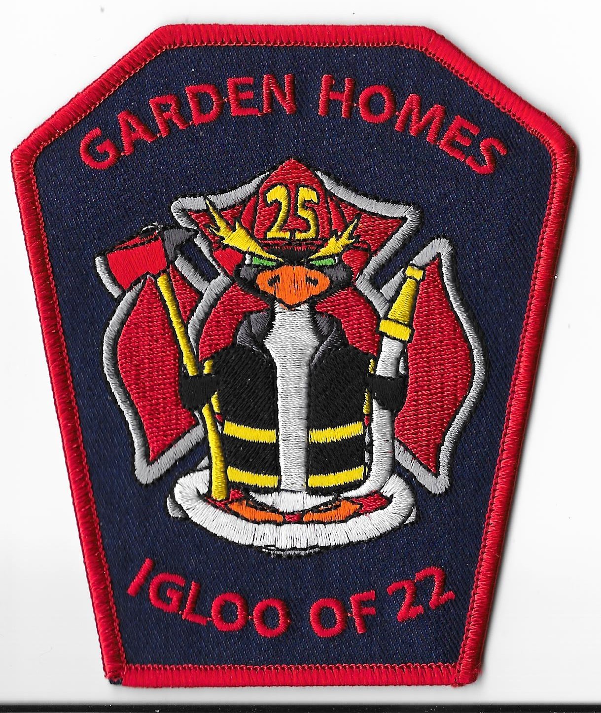 Garden Homes Fire Protection District, Illinois 25 Shoulder Patch V1