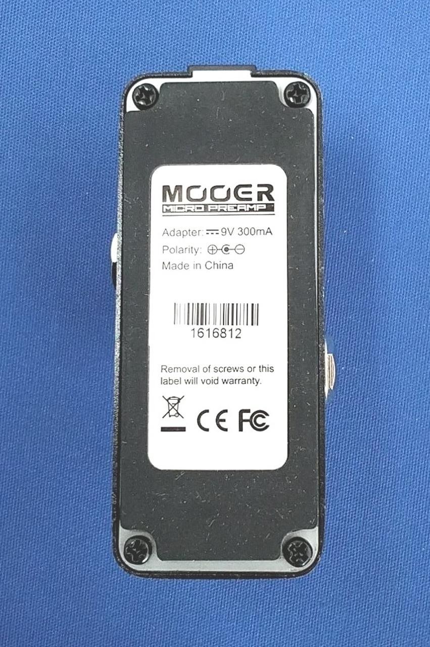 MOOER Micro Pre 009 Blacknight Guitar Preamp Effector Used