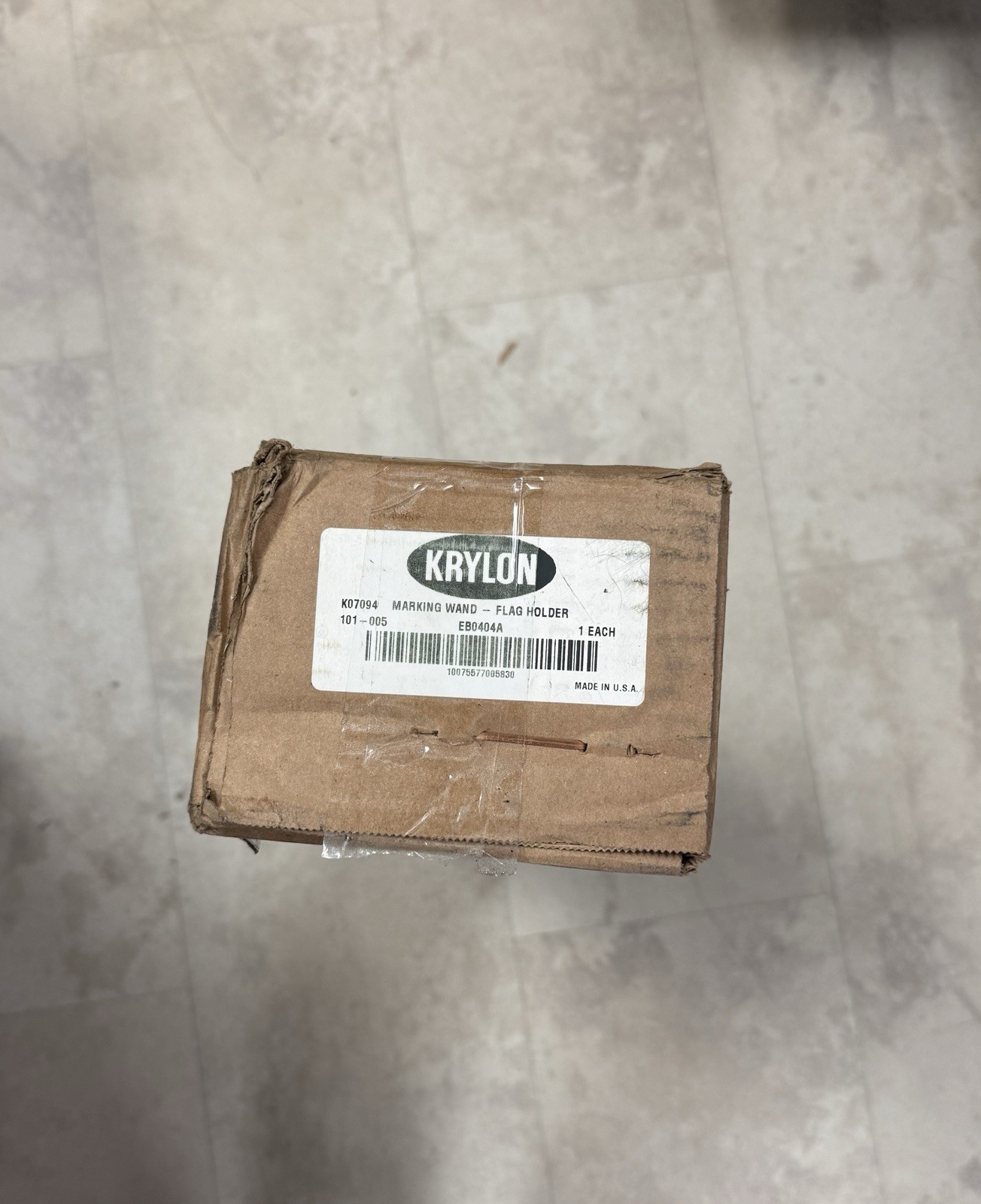 Krylon 34” Marking Wand With Flag Holder