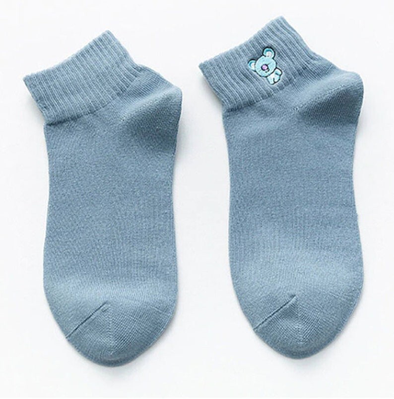 BTS Bangton Boys KPOP Cute Cartoon Cotton Socks Women Girls Army 8 Pair