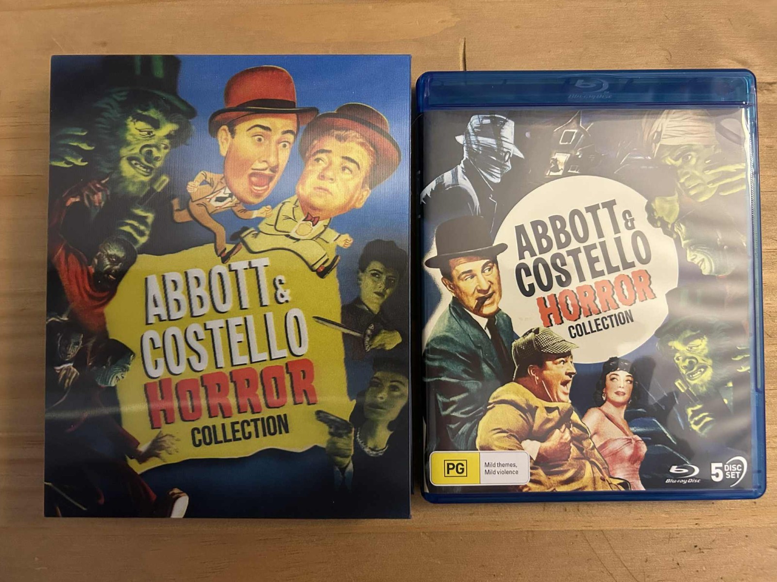 ABBOTT & COSTELLO HORROR COLLECTION (Blu-Ray)- Case ONLY Case ONLY Case ONLY