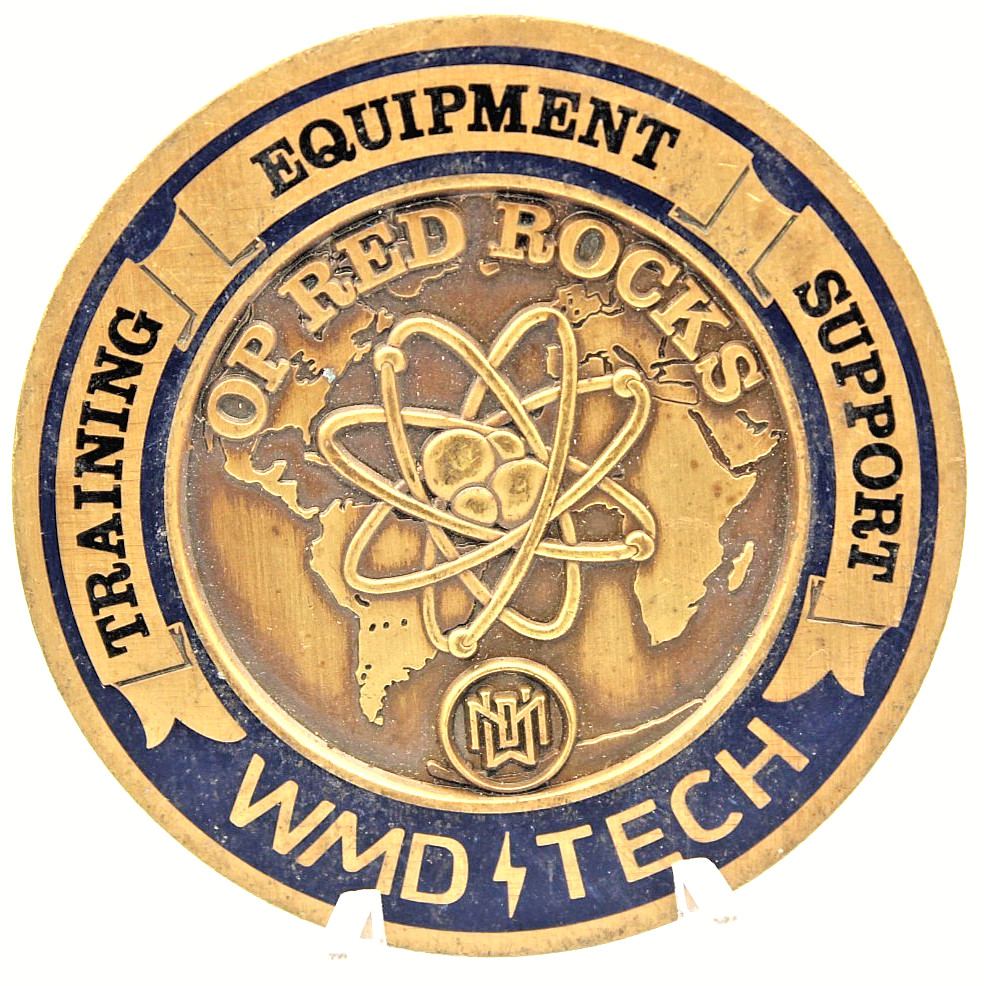 EOD Explosive Ordnance Disposal WMD Tech Challenge Coin 1.75"