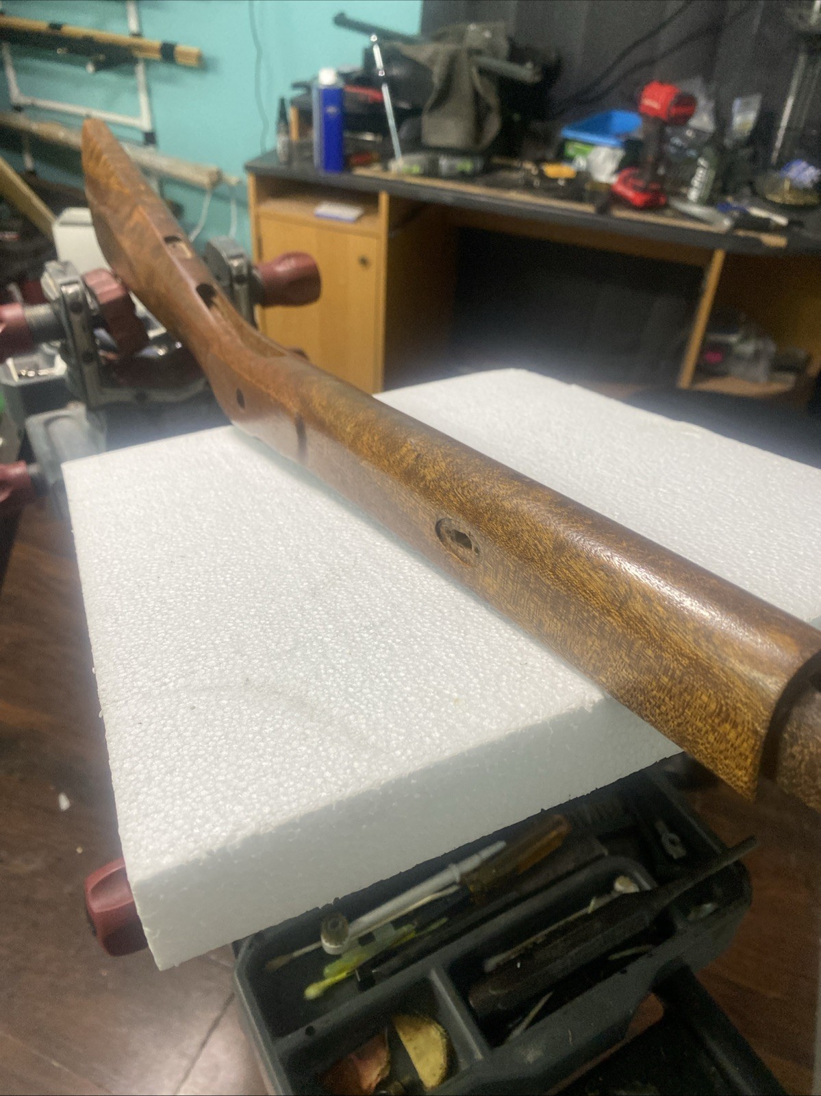 Investarms Hawken Muzzleloader Stock, Figured Walnut(Please Read Description!!!)