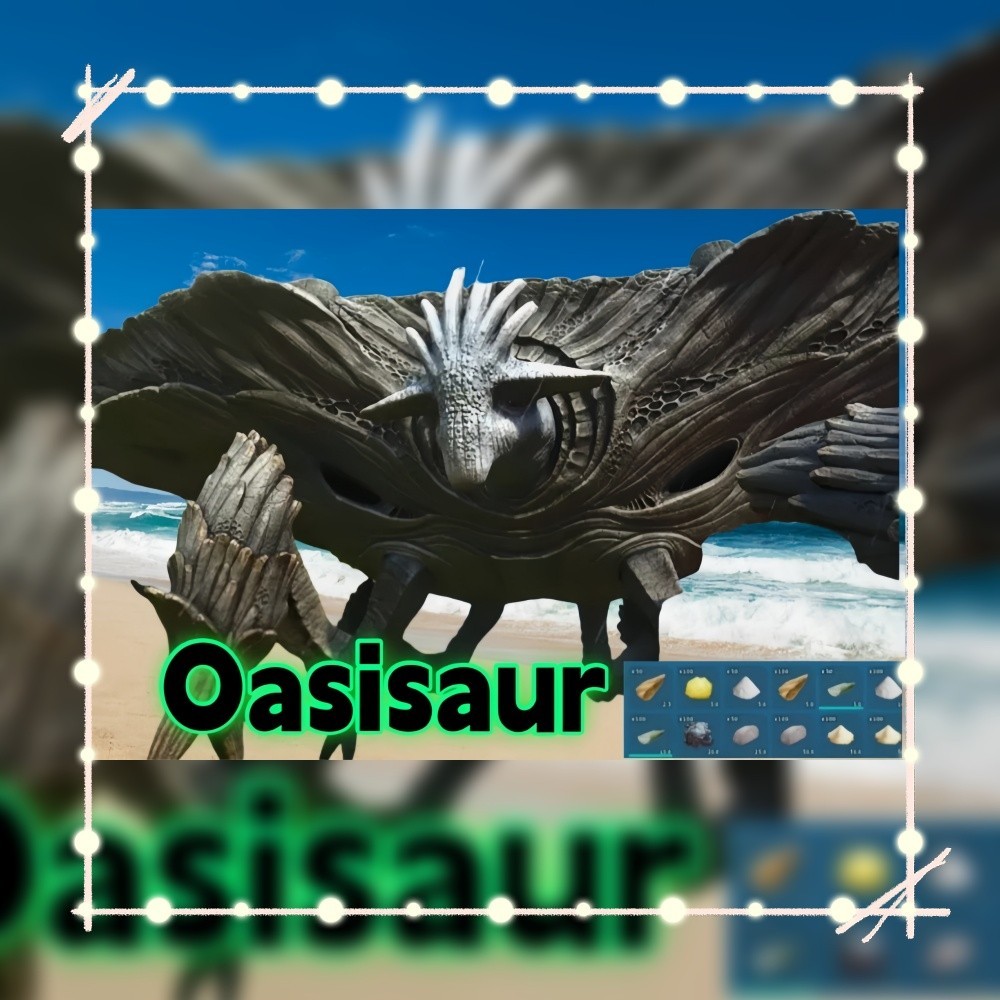 Ark  PVE 🤩 The Oasisaur Random Resources / Custom