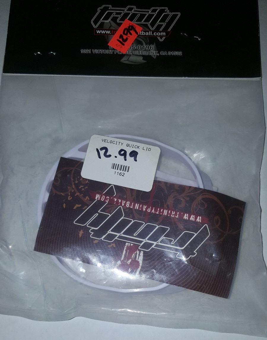TRINITY HALO QUICK LID WHITE NIB NOS