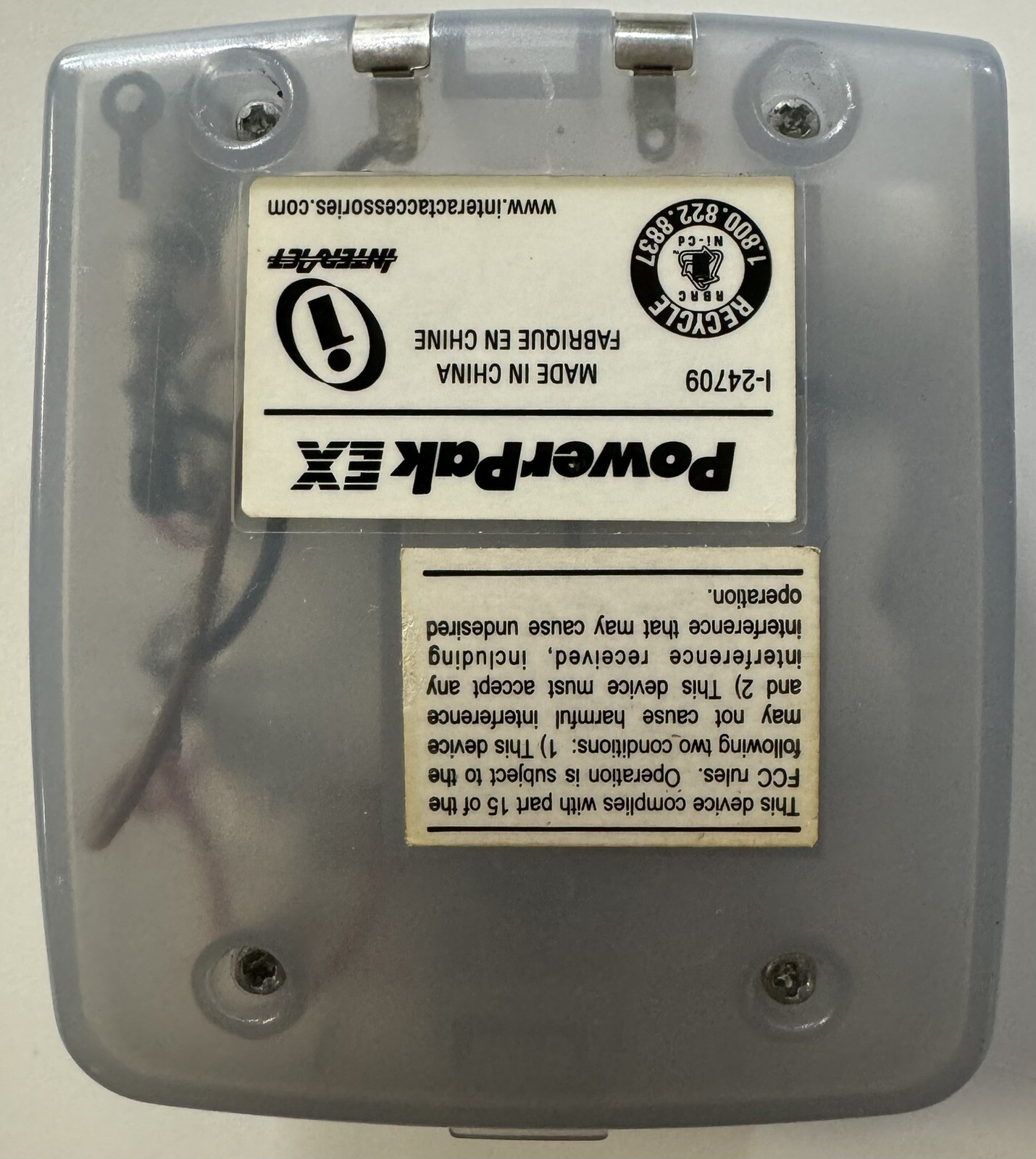 Gameboy Advance Power Pak Ex