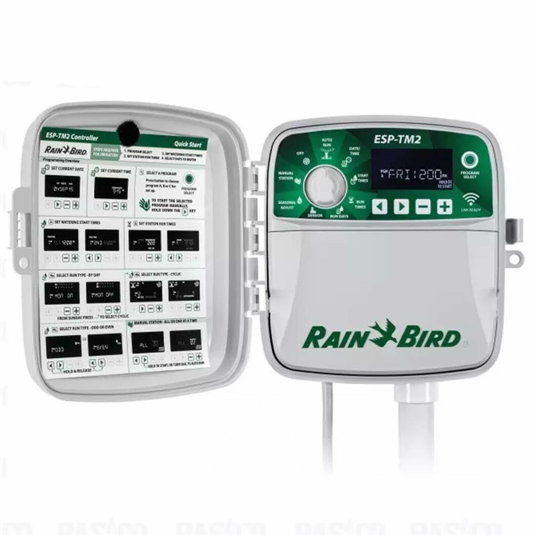 Rain Bird ESP-TM2-8 Zone Controller & Lnk Wifi Module Apple Android Alexa App