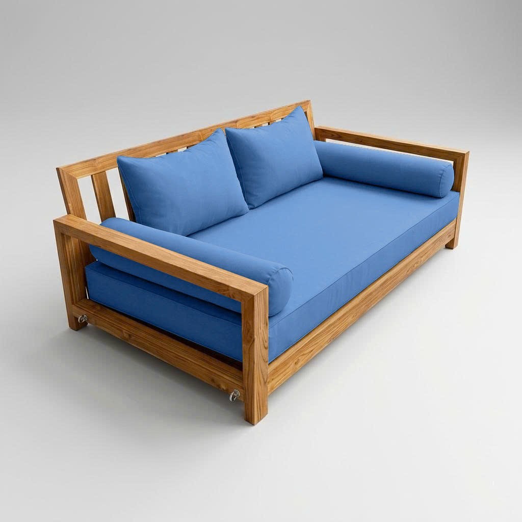 COVER ONLY STYLE 4 Mattress Pillow Daybed Porch Swing Pipe Trim TwinXL AD102