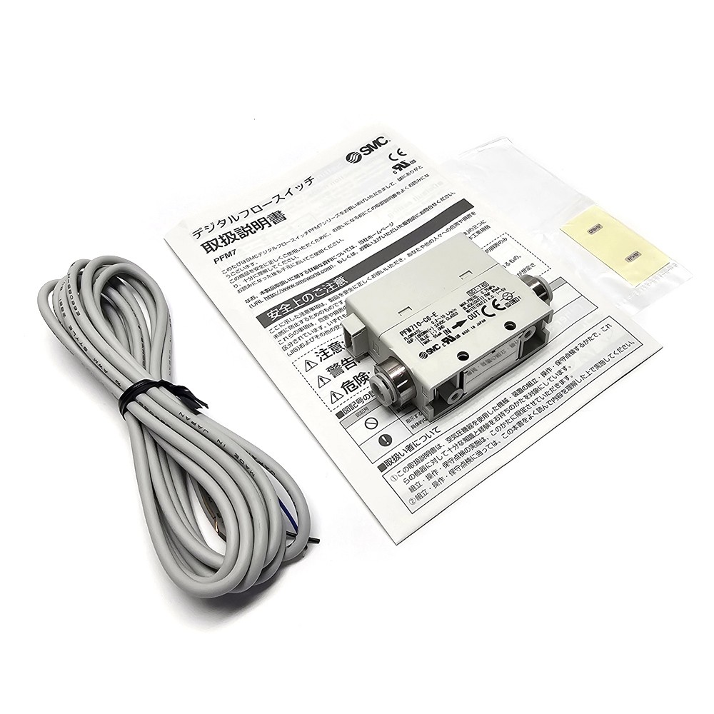 NEW SMC PFM710-C6-E Digital Flow Control Switch IFW/PFW 0.2 to 10 l/min 6mm Port