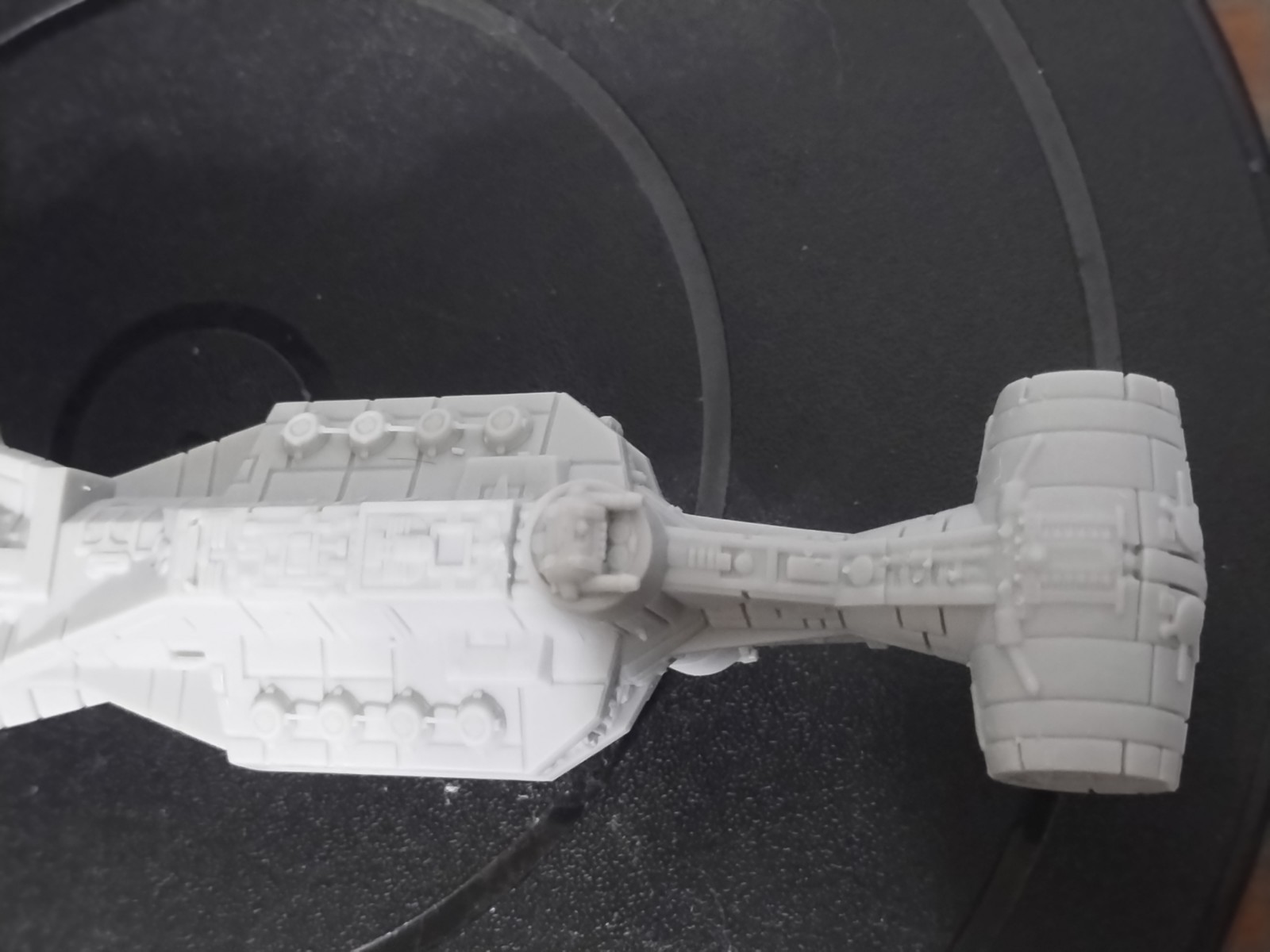 Star Wars CR90 Corvette 3d Resin Print 8.75"