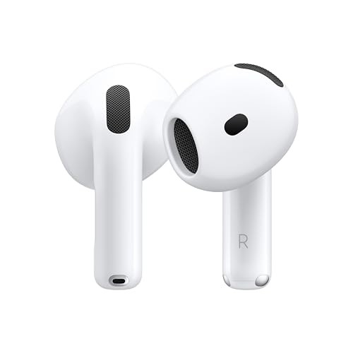 Apple AirPods 4 Wireless Earbuds Bluetooth Headphones MXP93LL/A - WHITE