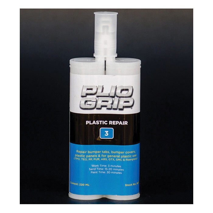 PLIOGRIP Plastic Repair 3 Adhesive 8001 - Auto Body Panels and Car Bumpers