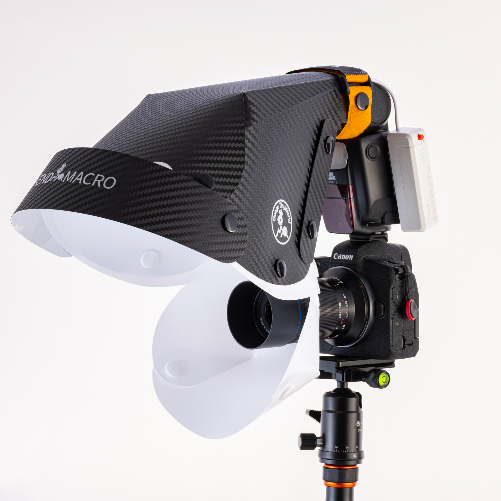 GUAGE Macro Camera Flash light Speedlite Softbox Diffuser Reflector Small III V3