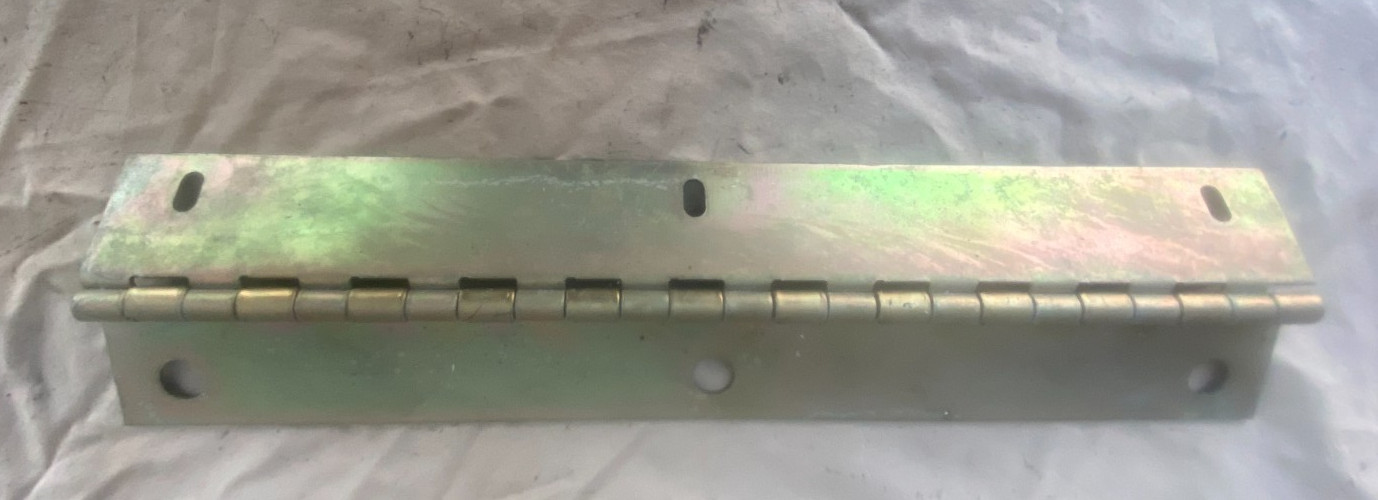 1967 1968 FORD MUSTANG COUGAR GLOVE BOX HINGE ORIGINAL CLEANED PLATED