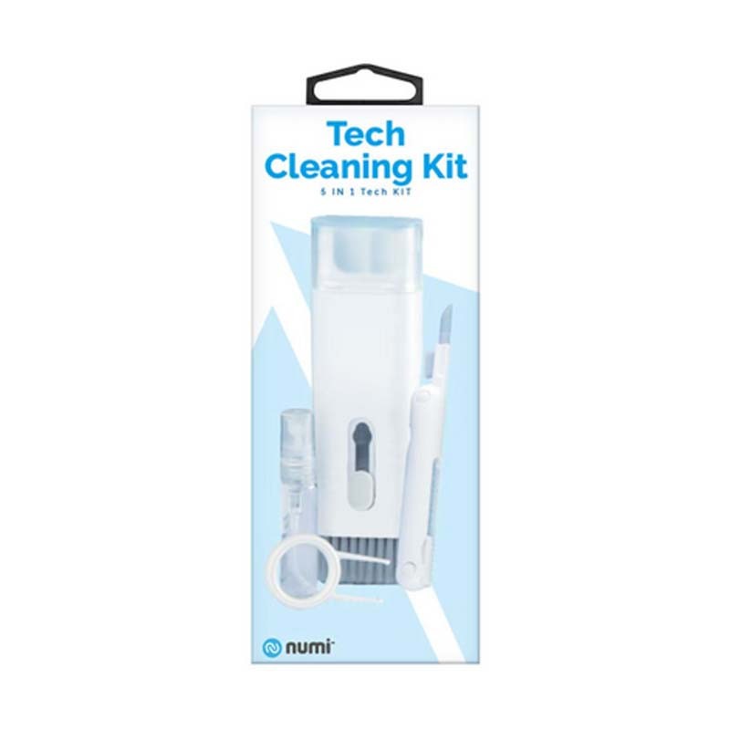 Numi 5 in 1 Tech Cleaning Kit Keyboard Screen Earbud Phone Cleaner Portable Set