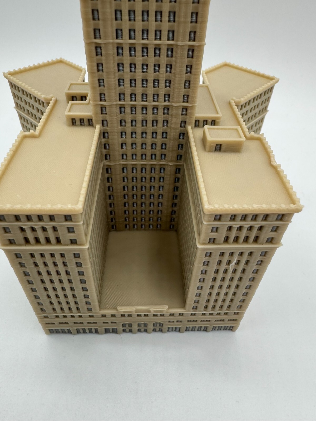 Cleveland Terminal Tower Model- 3D Printed Full Color