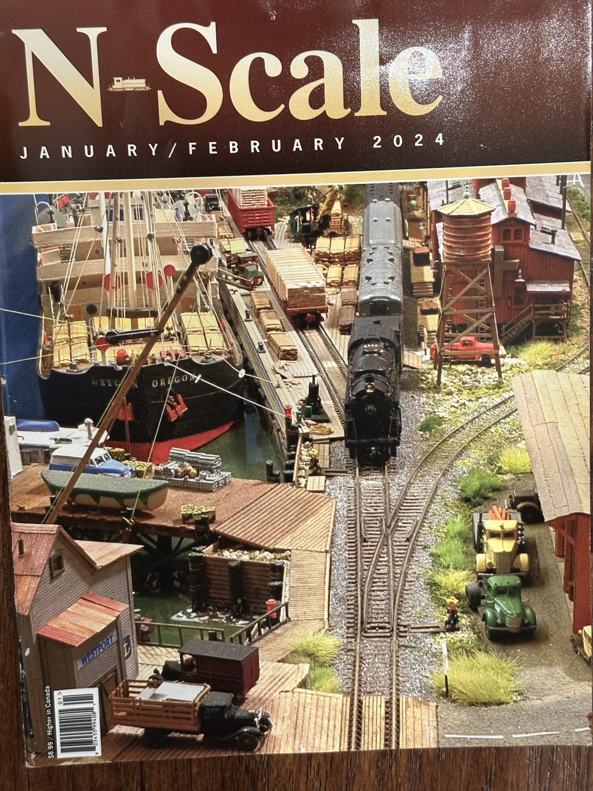 N Scale Magazine Jan/Feb 2024 Model Railroading Trains