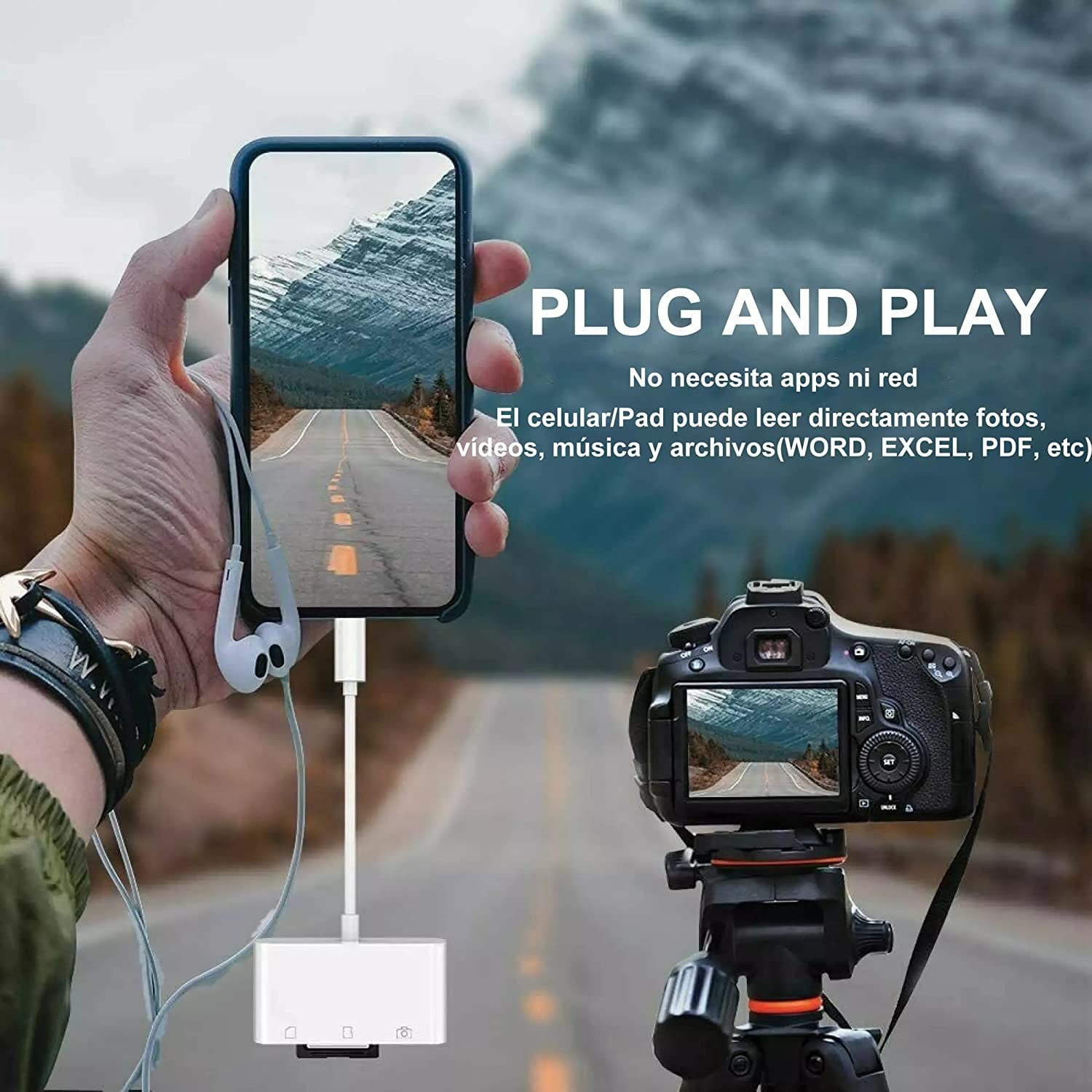 Anzer 3-in-1 USB 3.0 Type C to SD Micro SD TF Card Reader