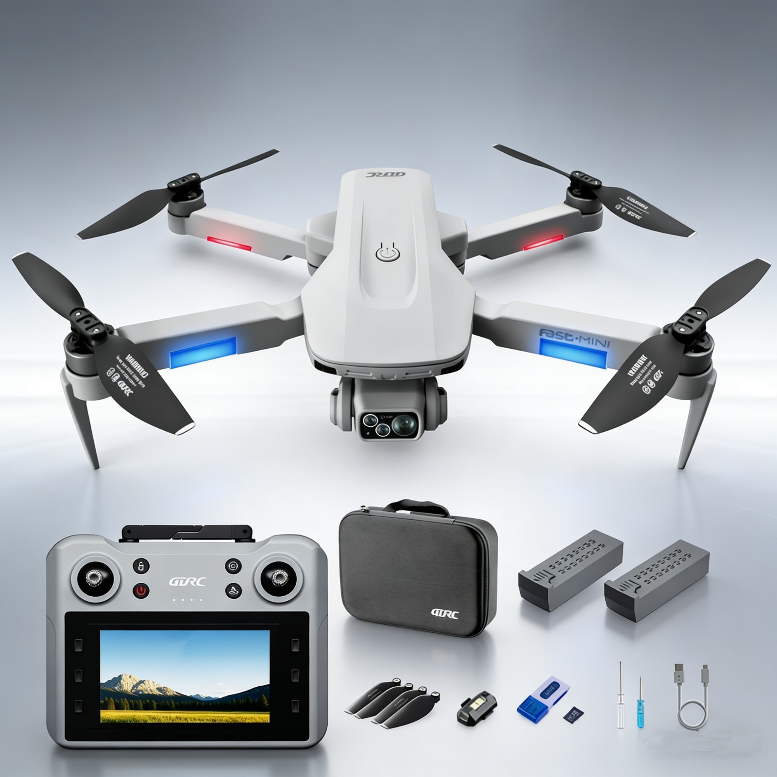 2026 GPS WIFI RC Drone 4K Camera for Adults with Brushless Motor Follow Me +2B