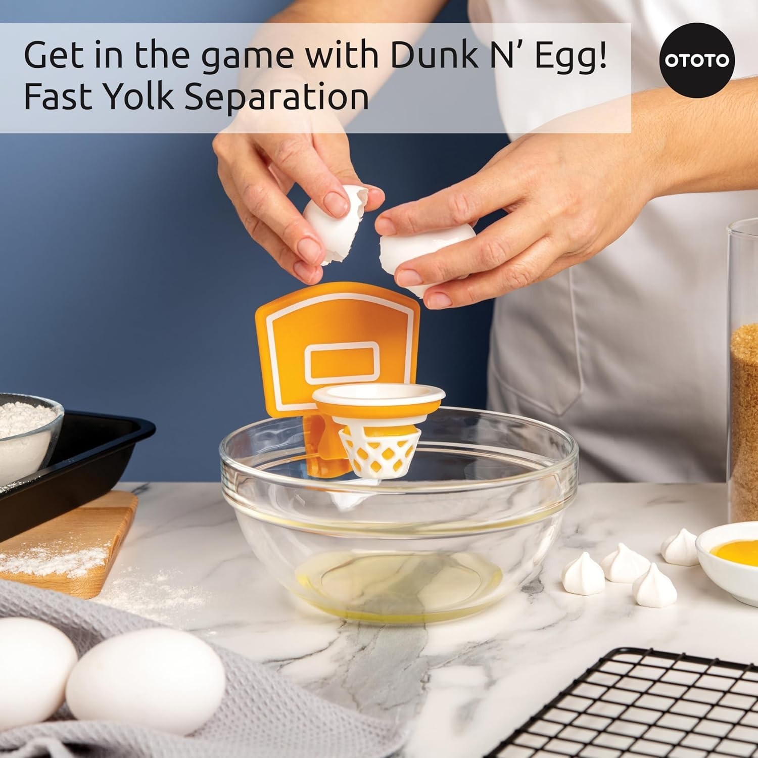 Fun Egg Yolk Separator, Unique Kitchen Gadgets, Kitchen Accessories