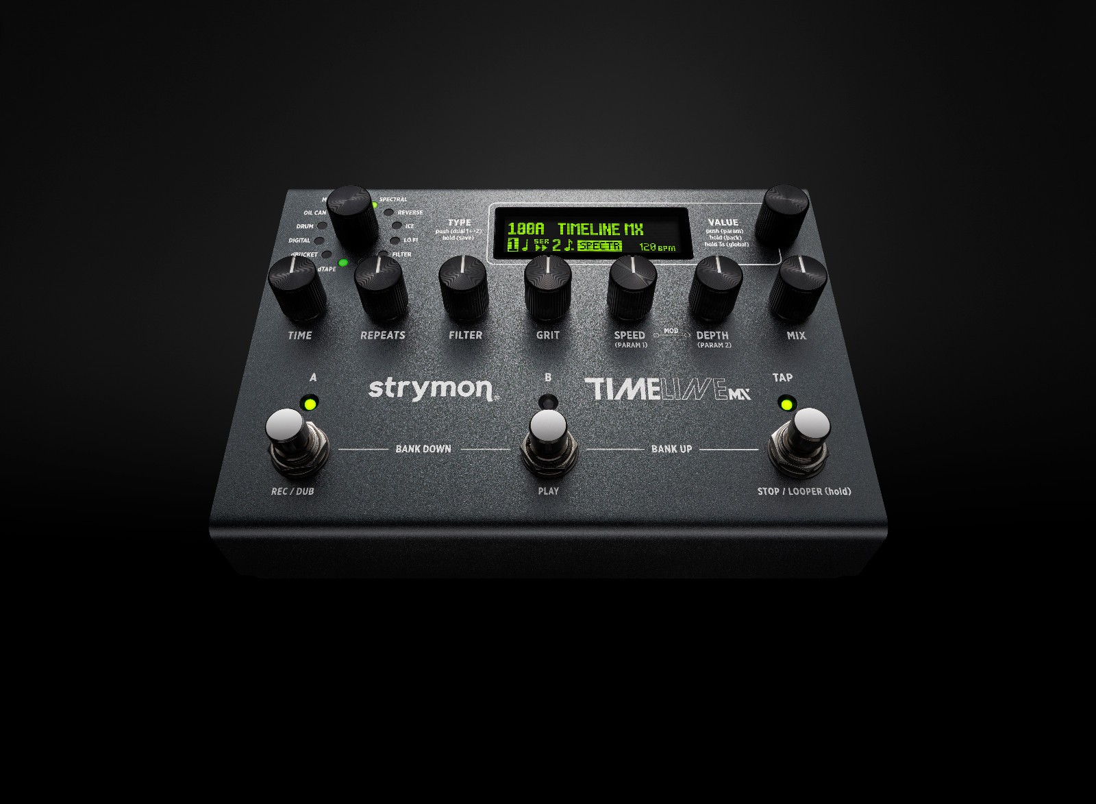 Strymon TIMELINE MX Next Generation Delay Pedal Workstation