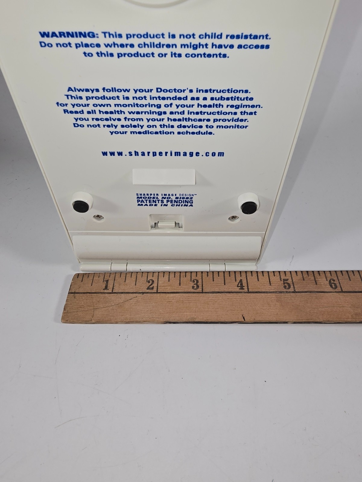 Sharper Image Automatic Vitamin & Pill Organizer In Box Tested Works - See Video