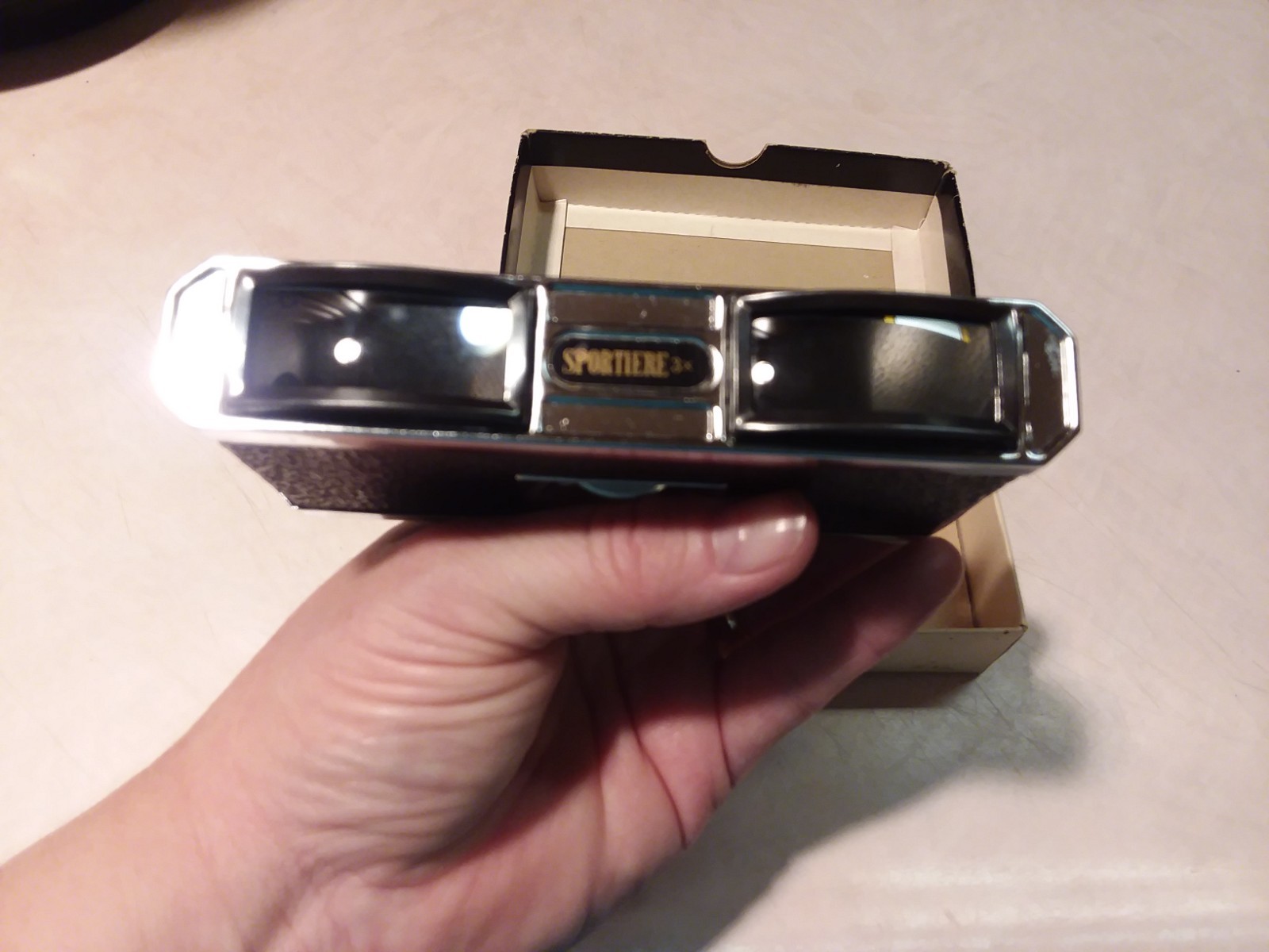 Sportiere Opera Binoculars with Box Rectangular Full View Optics 3X Tested