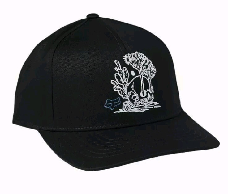 Fox Racing Women's Road Trippin' Trucker Hat Black Adjustable Snapback