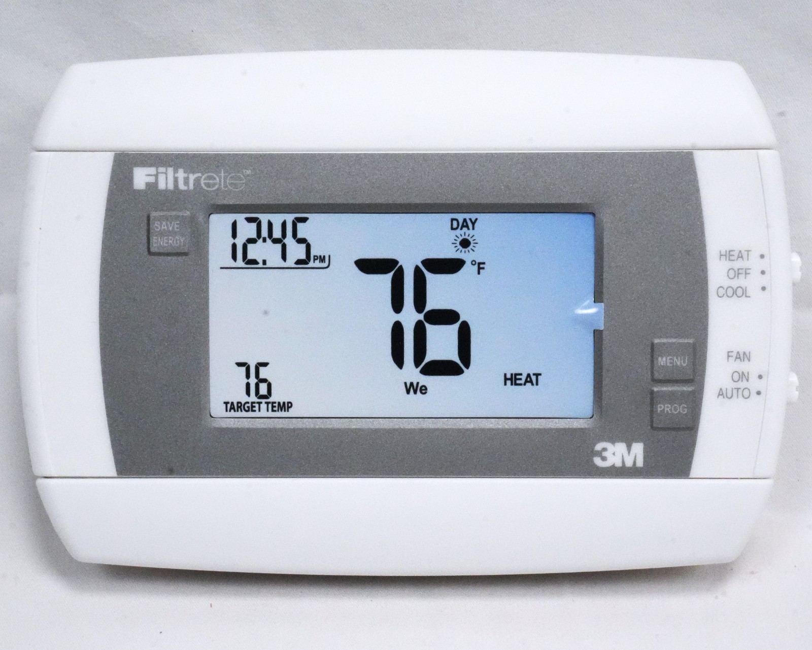 3M Filtrete 3M-30 Touchscreen Programmable Thermostat Complete New Open Box