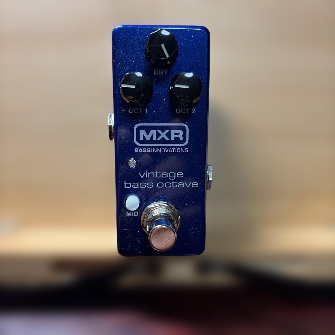 MXR Vintage Bass Octave Pedal with Dry, 2 Octaves, Mid Switch, Used