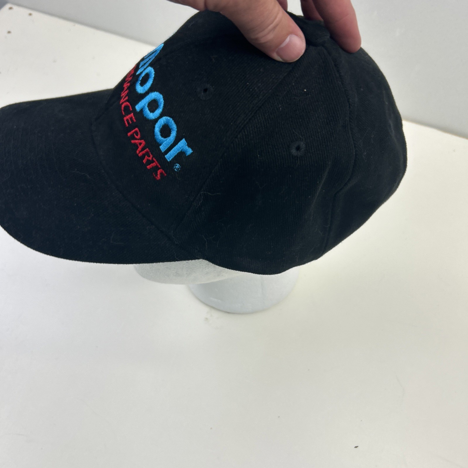 Mopar M Performance Omega Logo Black Hat Cap - Shipped in a Box