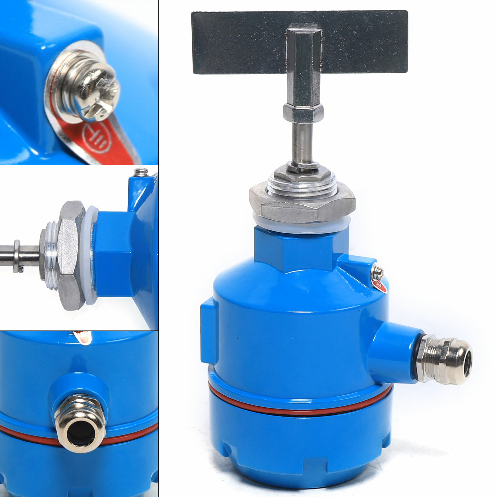 High temperature rotary paddle level switch for solid bin indicator silo sensor