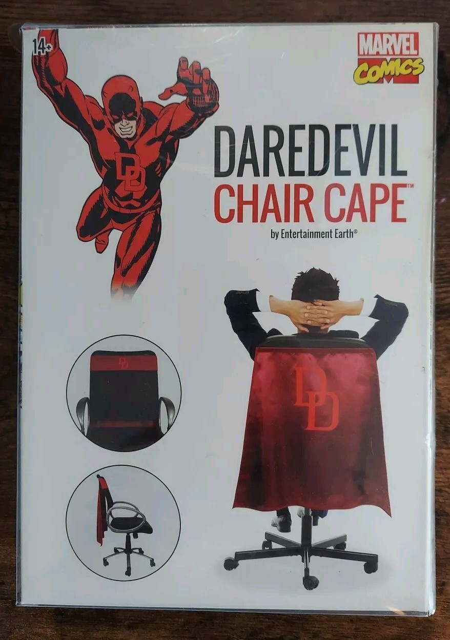 Marvel Comics Daredevil Chair Cape Entertainment Earth New In Box