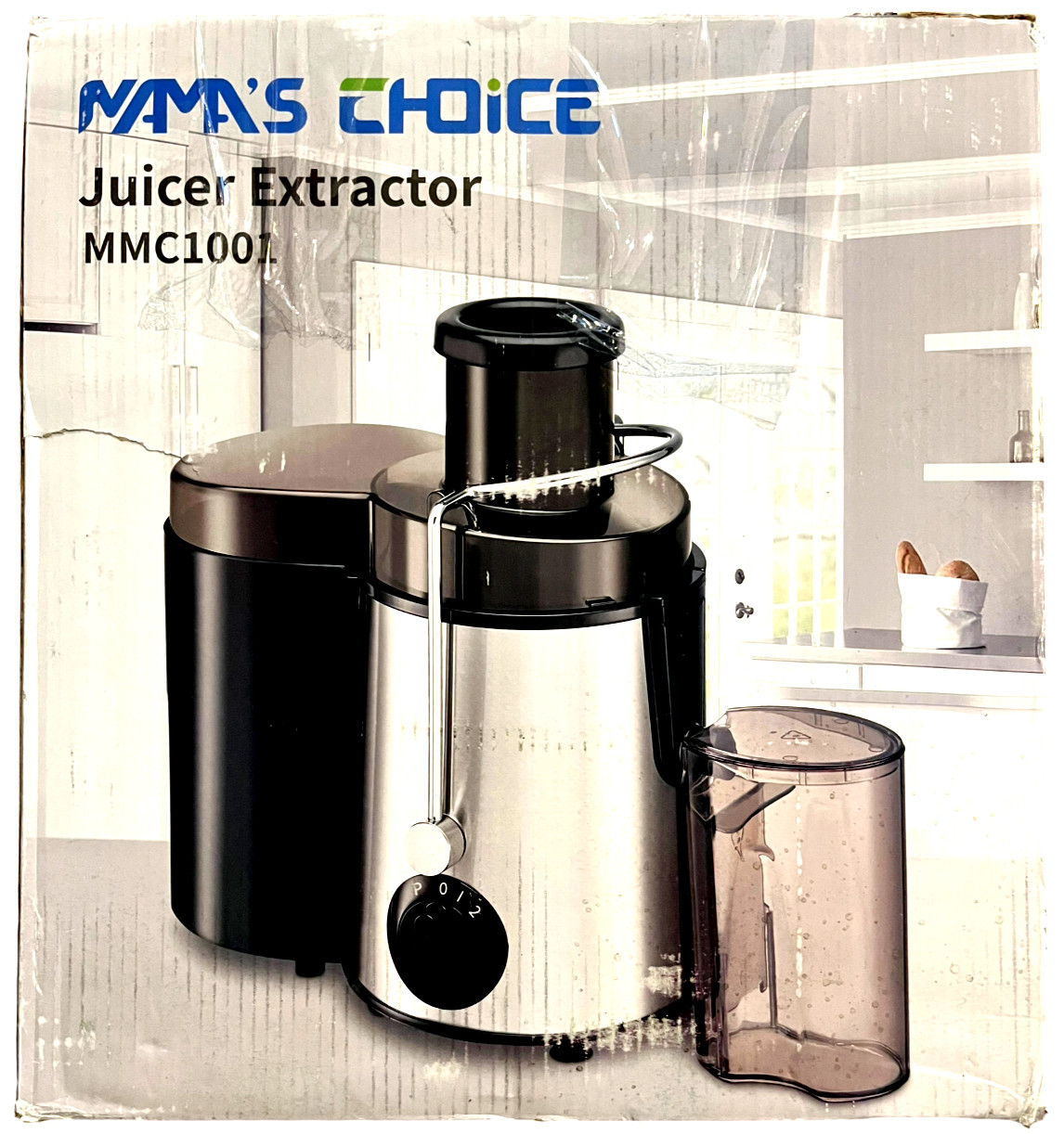 400W Centrifugal Juicer Extractor Stainless Steel 2-Speed w/ 450ml Cup